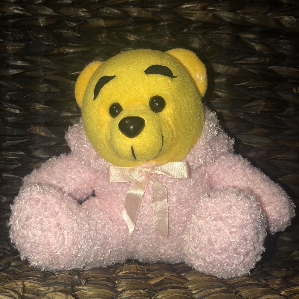 SALE ❤️ Vintage Top Shelf Toys Winnie the Pooh Easter Bunny - Picture 2 of 7
